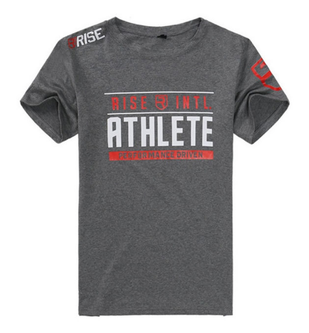 *SALE*[ free shipping ]RISE T-shirt ATHLETE gray L size *