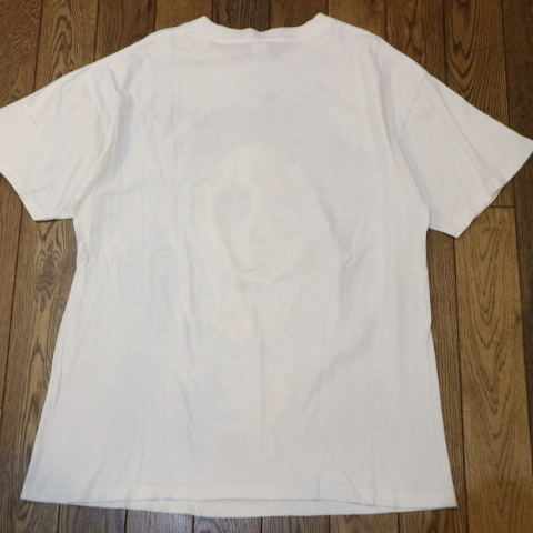 80s USA製 Alice Cooper 1989 TRASH Tour Tシャツ XL ホワイト アリス