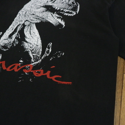 ヤフオク! - 90s USA製 Jurassic 恐竜 Tシャツ L ブ