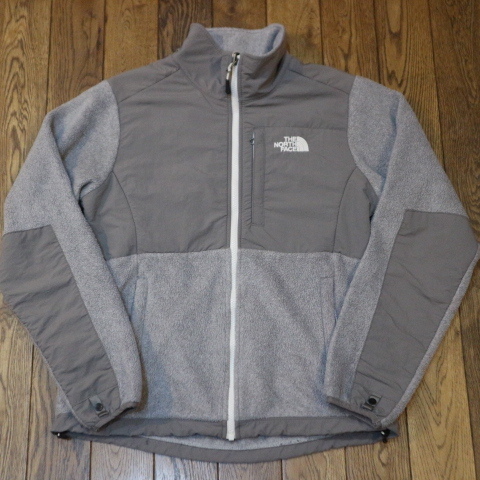 THE NORTH FACE デナリ フリース ジャケット Women's S グレー POLARTEC ポーラテック フルジップ ノースフェイス アウトドア_画像1