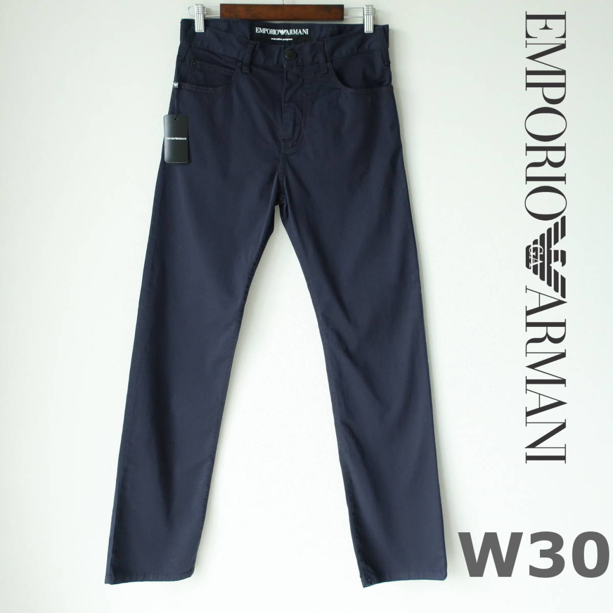 新品タグ付き エンポリオアルマーニ EMPORIO ARMANI メンズ ストレッチ