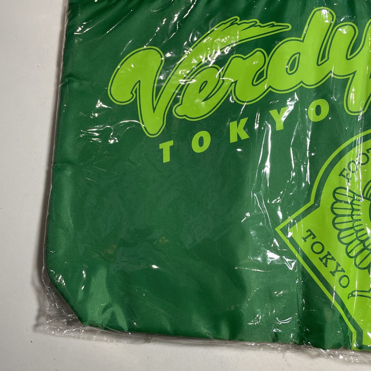  Tokyo ve Rudy 1969 verdy..YOMIURI official official green green cooler,air conditioner tote bag free size unused unopened 