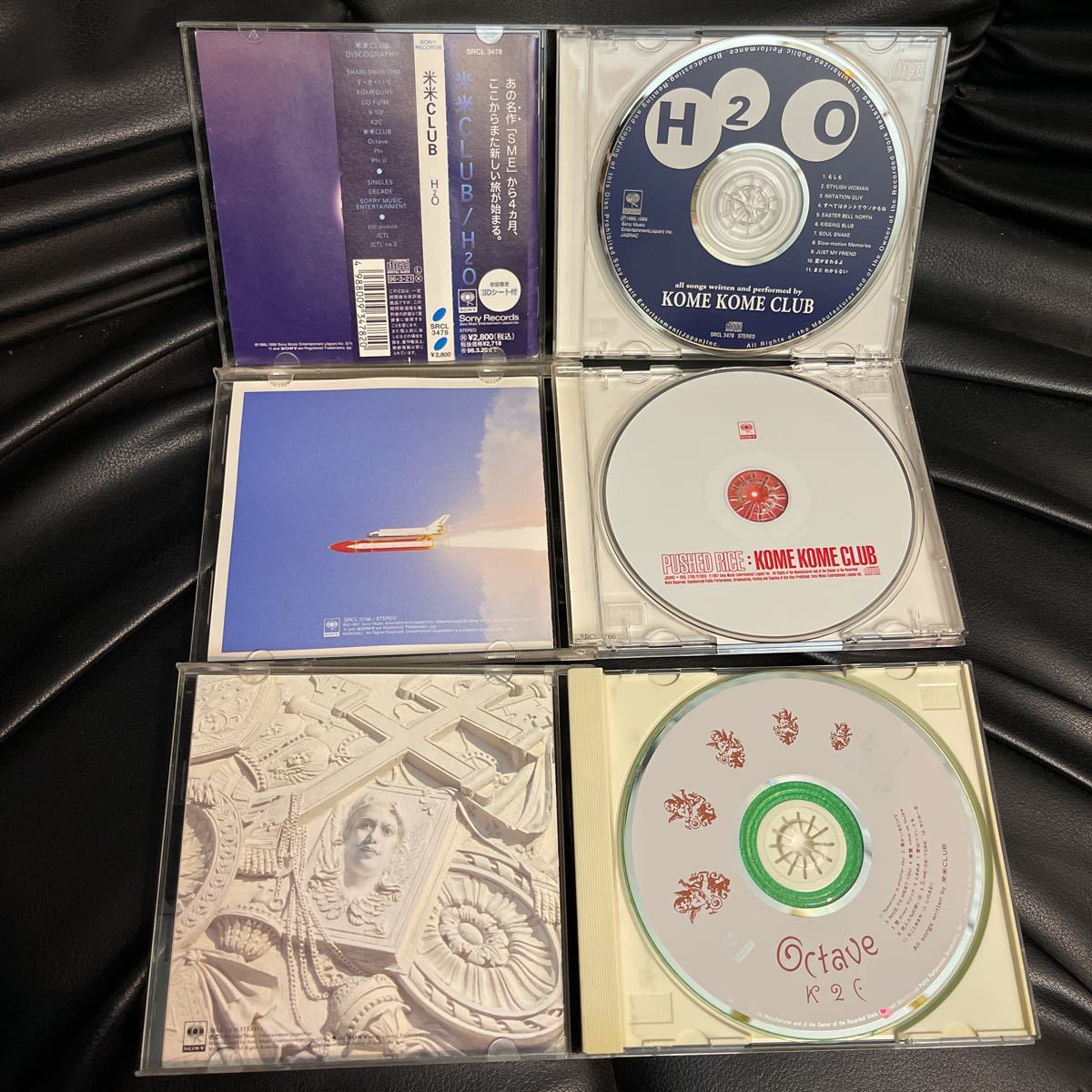  рис рис CLUB Kome Kome Club KOME KOME CLUB альбом CD 3 шт. комплект [H2O] [PUSHED RICE] [Octave] б/у CD частота *35