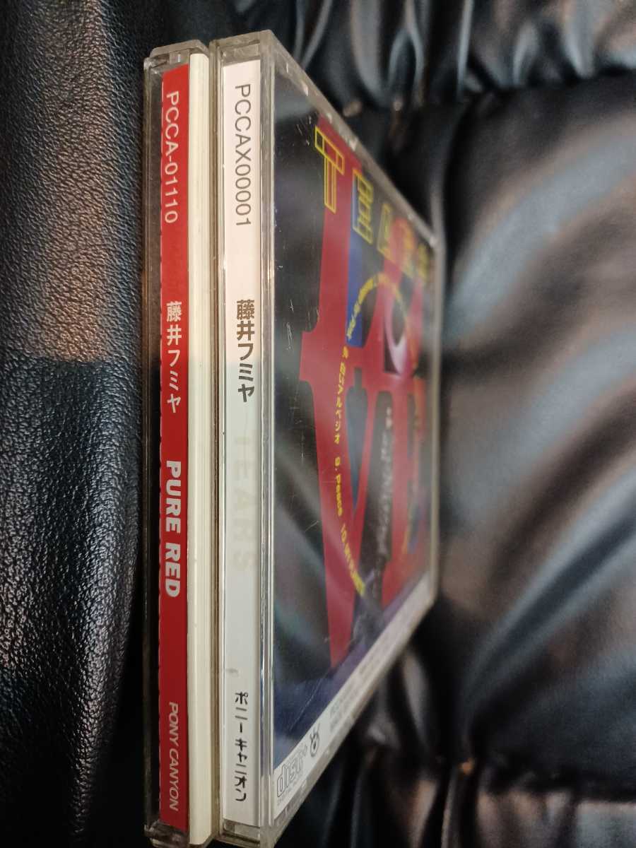  Fujii Fumiya / альбом 2 шт. комплект [TEARS][PURE RED][ б/у ] #11