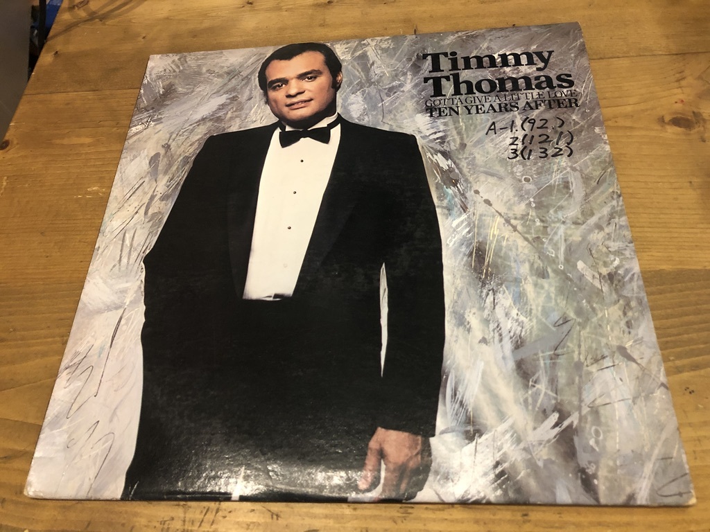 LP★Timmy Thomas / Gotta Give A Little Love (Ten Years After) / シンセ・ポップ・ソウル・ファンク！_画像1