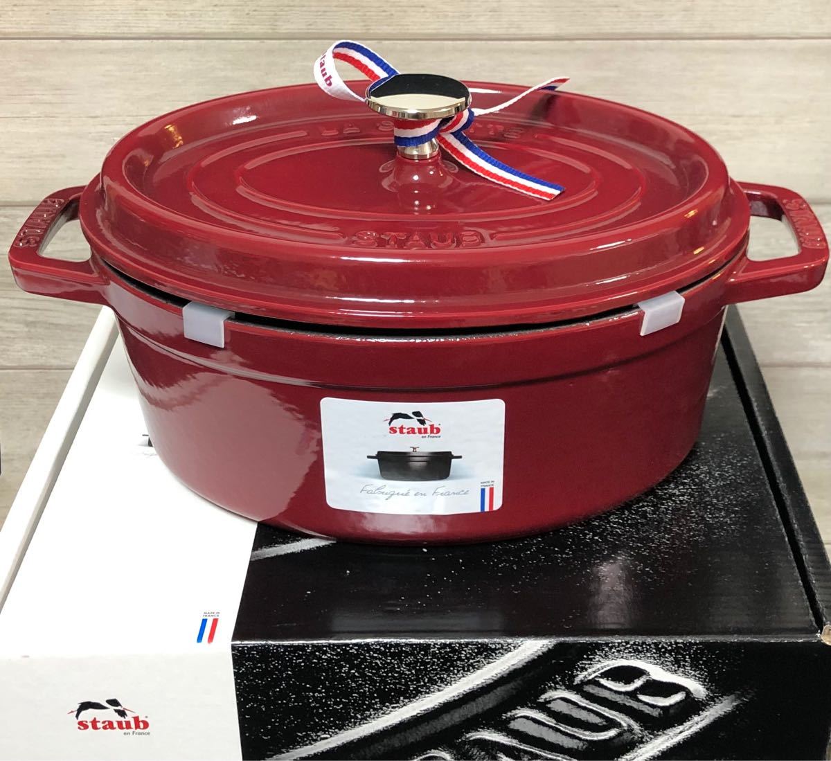 STAUB ストウブ ピコ･ココット オーバル 23cm ボルドー