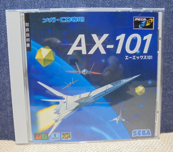 ☆メガCD☆／「AX-101（エーエックス１０１）」／（シューティングゲーム）MEGA-CDの画像1
