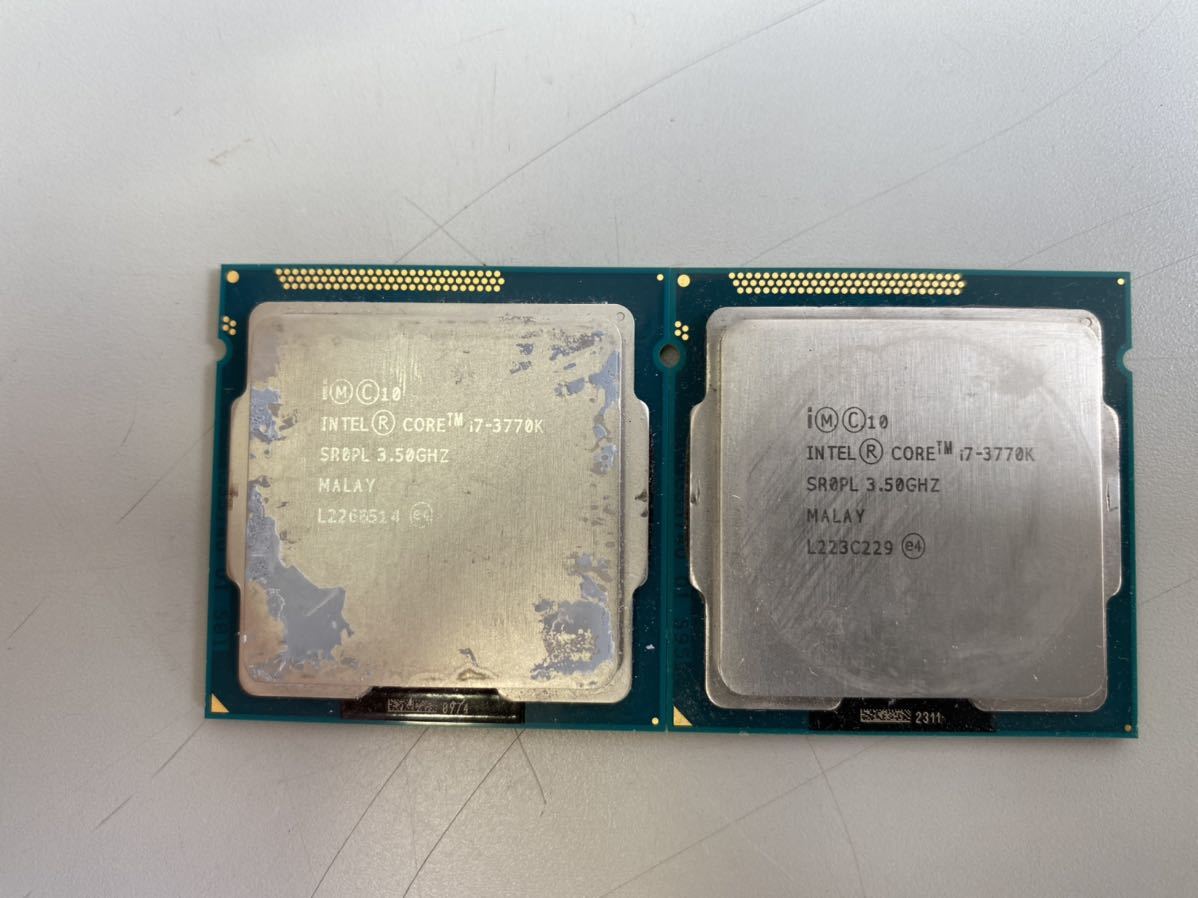 多様な ◇中古現状品◇ 動作未確認 I7-3770K インテル Intel Core i7