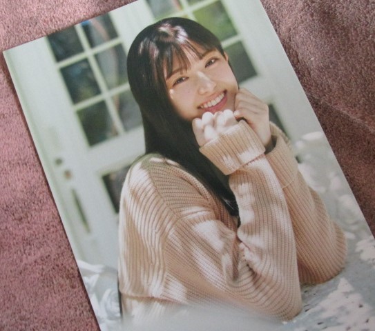 送料84円【非買品/即決】乃木坂46:松村沙友理 卒業記念 写真集 次、いつ会える? 特典ポストカード/裏メッセージ印刷【新品】さゆりんご_画像1