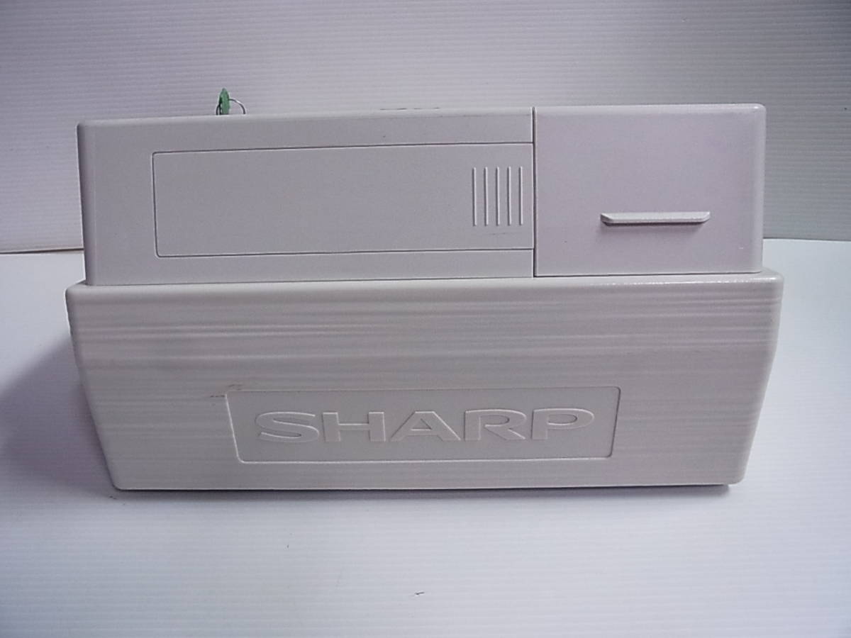 □美品 SHARP シャープ 電子レジスタ XE-A147 ホワイト 鍵 アダプター