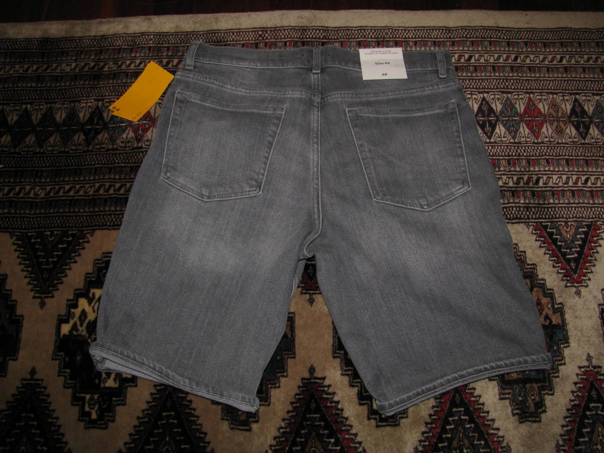 Aucru Com H M エイチアンドエム メンズ短パン ショートパンツ サイズ32 ストレッチ素材 未使用品 Aucru Com H M エイチアンドエム メンズ短パン ショートパンツ サイズ32 ストレッチ素材 未使用品