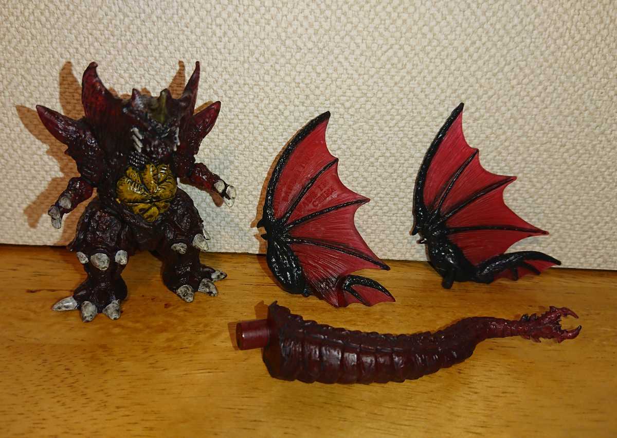 デストロイア 1995 / HG ゴジラ クロニクル 3 / 2凹 東宝 ゴジラ 怪獣 フィギュア 2006年 バンダイ レトロ