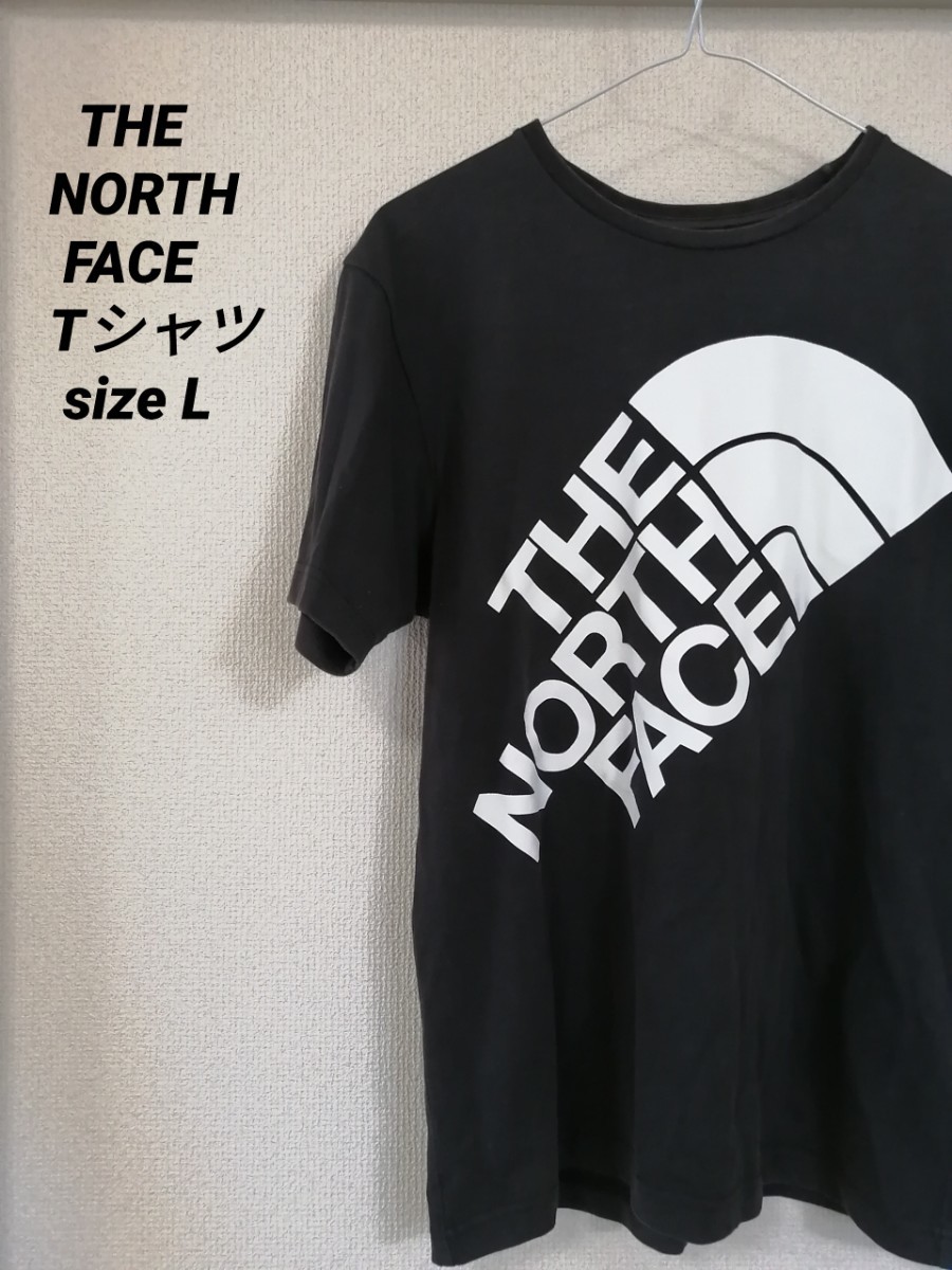THE NORTH FACE ビックロゴ Tシャツ size L