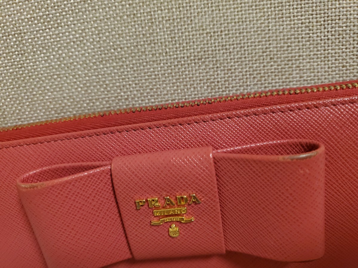 長財布 PRADA 財布 ラウンドファスナー ラウンドファスナー長財布 プラダ シャネル プラダ長財布