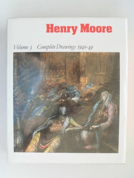 ヘンリー・ムア作品集　Henry Moore Volume3 Complete Sculpture 1940-49　カラー34図版　カタログ/HMF1531～2592_画像1