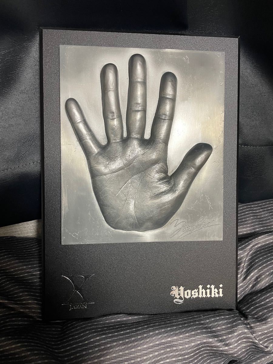 X JAPAN YOSHIKIレプリカ手形