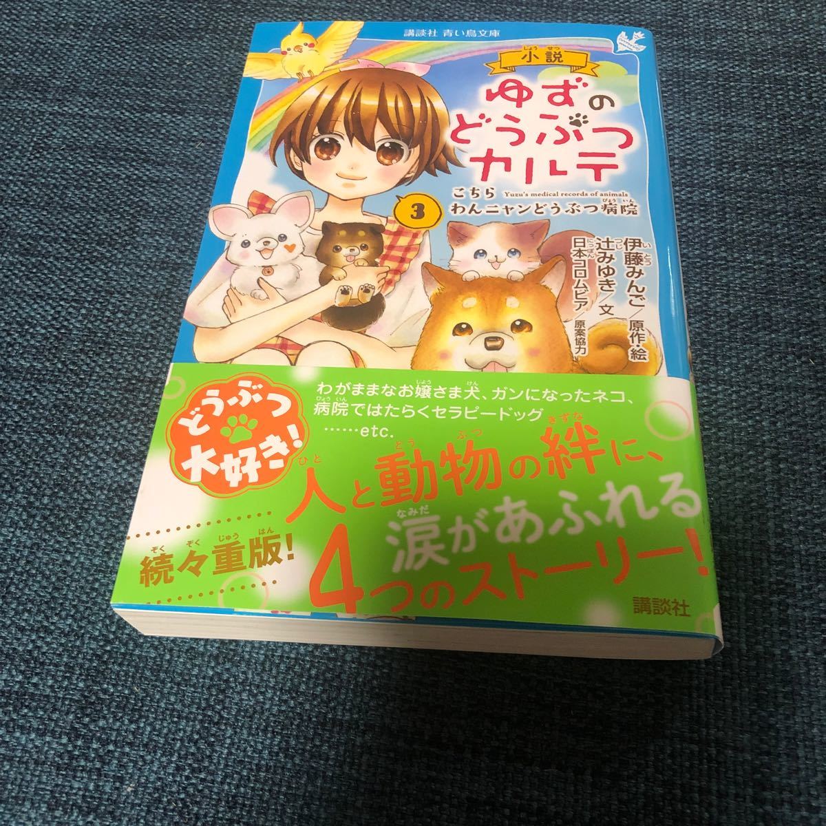 小説ゆずのどうぶつカルテ こちらわんニャンどうぶつ病院 3/伊藤みんご/絵辻みゆき