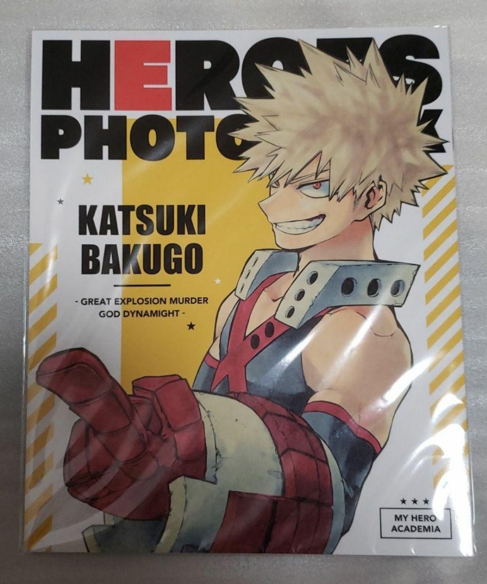 僕のヒーローアカデミア 爆豪勝己(オマケ付き) オマケ付【ラスト1冊】HEROES PHOTO BOOKKATSUKI BAKUGO 爆豪