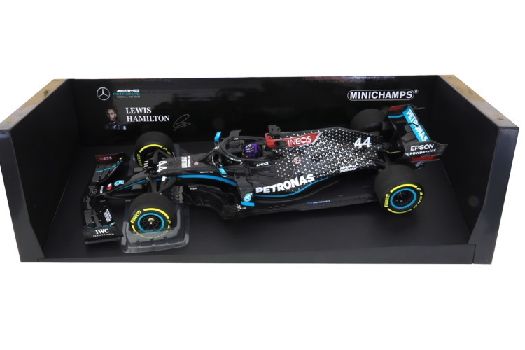 ミニチャンプス 1/18 メルセデス GP F1 W11 EQ パフォーマンス ペトロナス モータースポーツ #44 優勝 シュタイアーマルGP 2020 ハミルトン_画像1