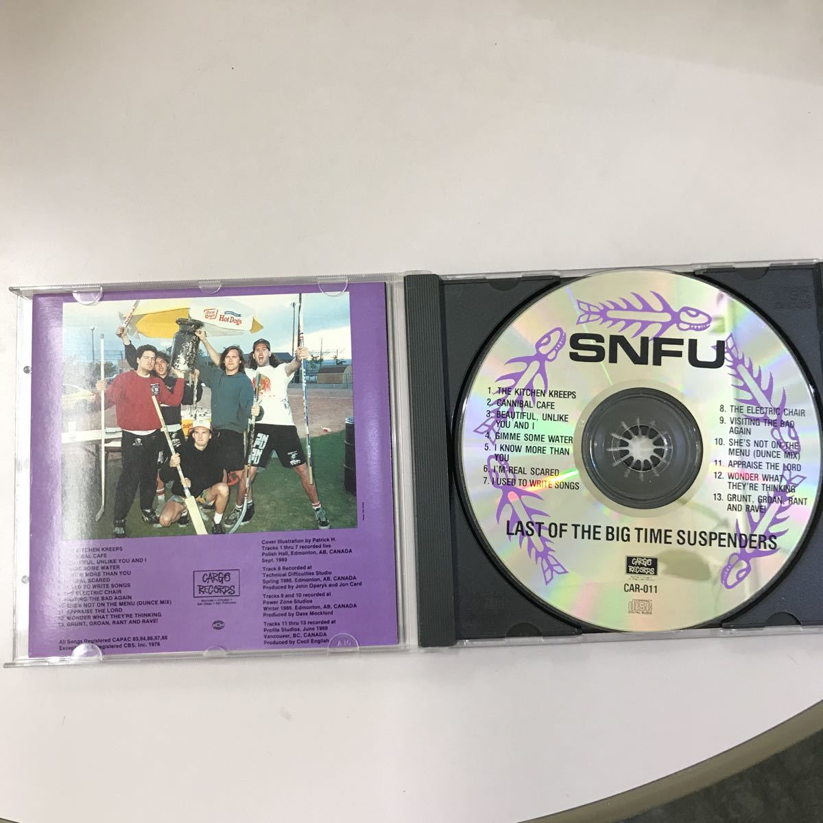 CD 輸入盤 中古【洋楽】長期保存品 SNFU