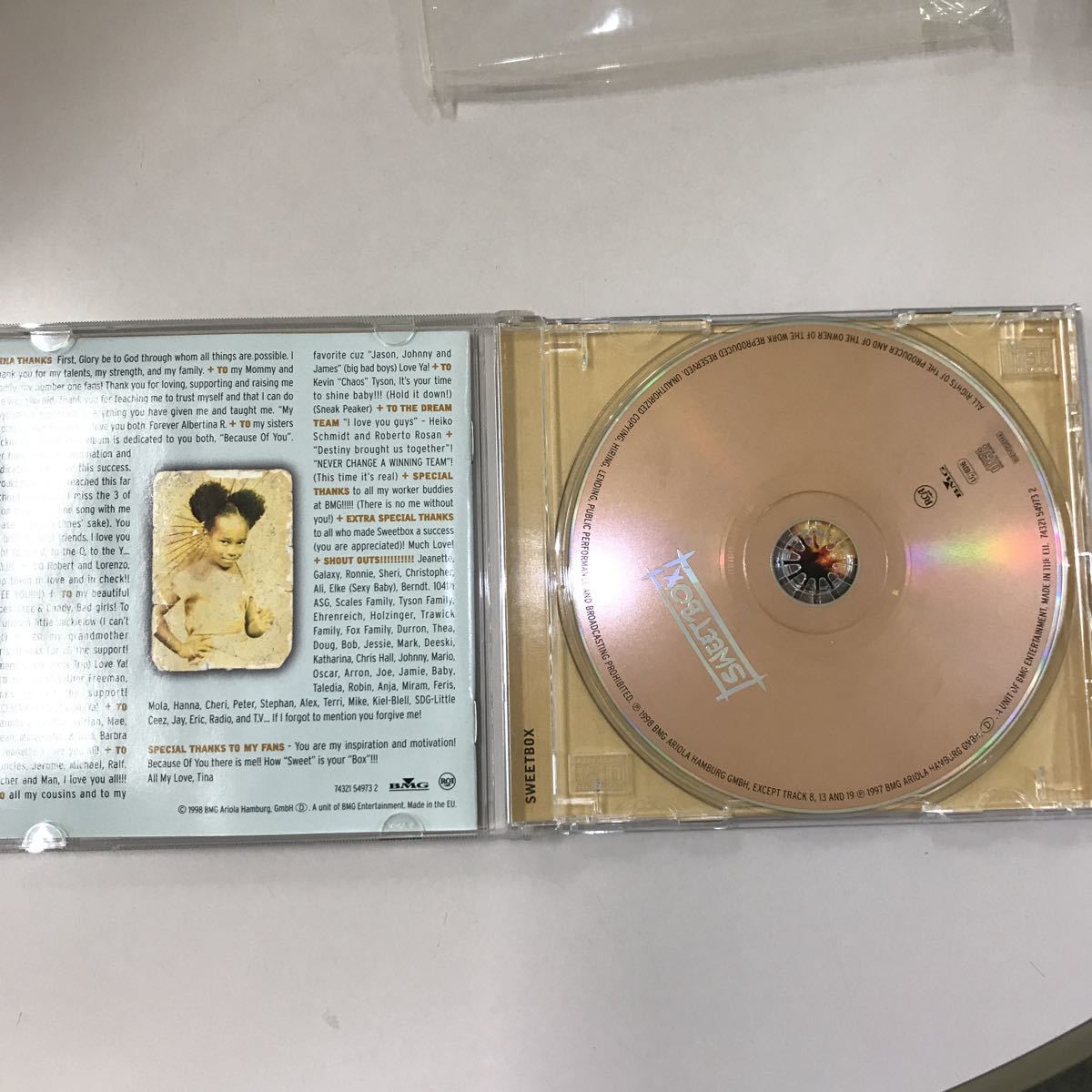 CD 輸入盤 中古【洋楽】長期保存品 SWEET BOX