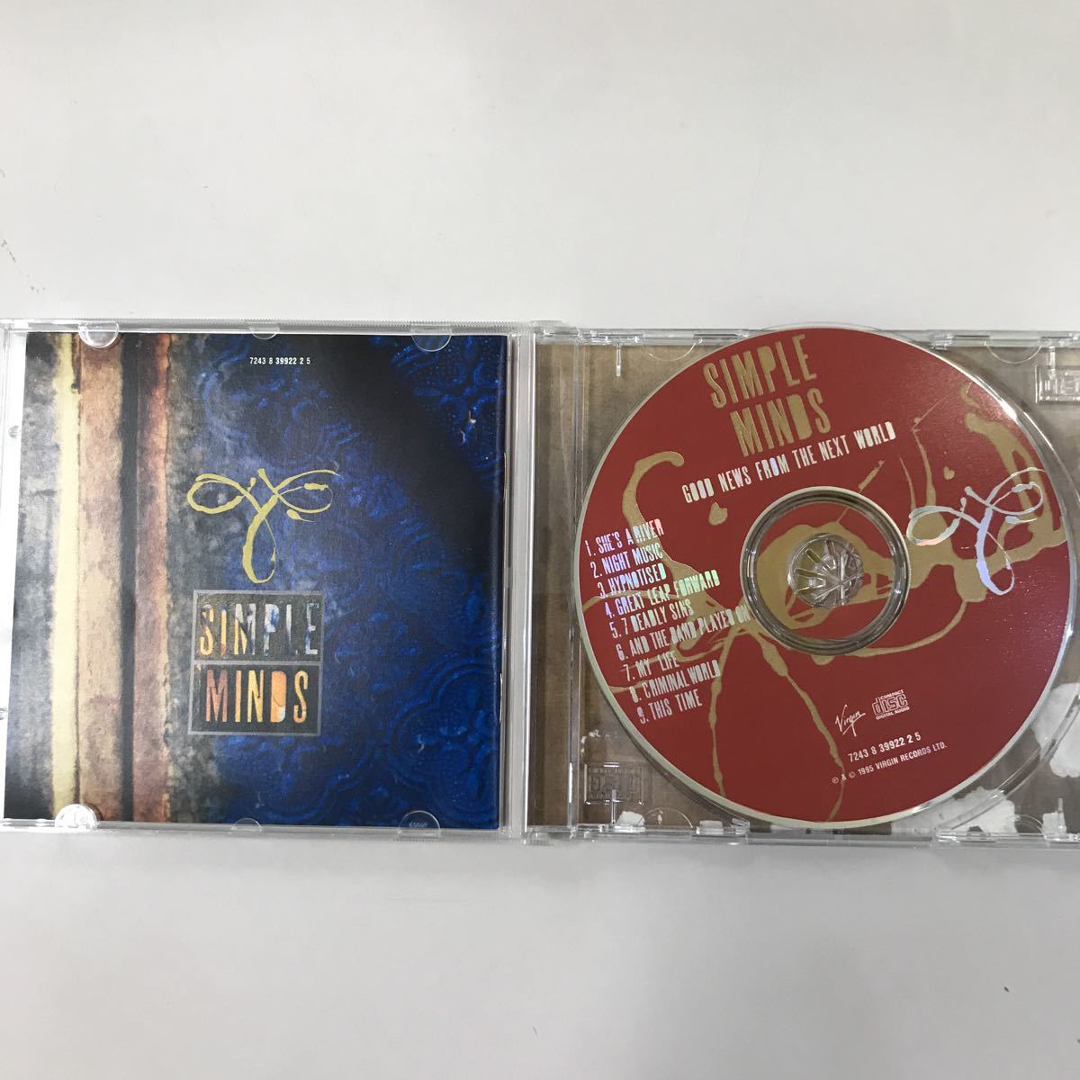 CD 輸入盤 中古【洋楽】長期保存品 SIMPLE MINDS