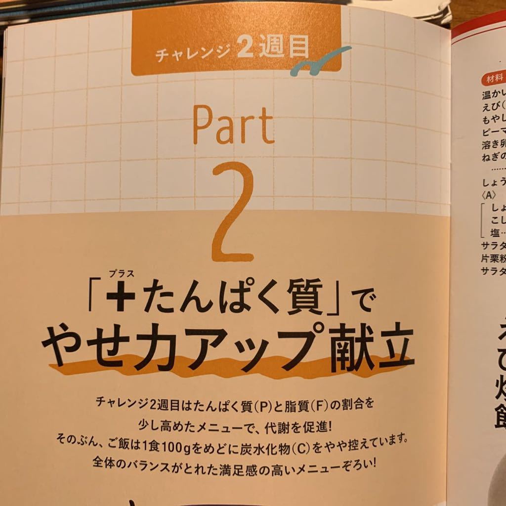 やせるを実現！食べても太らない夢の2品献立★オレンジページ★レシピ特別付録本_画像6