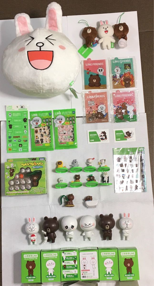 台湾コンビニ限定 LINE キャラクターグッズ ほか21点