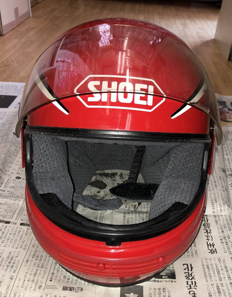 SHOEI バイクヘルメット TF-270 Mサイズ ジャンク品です。_画像2
