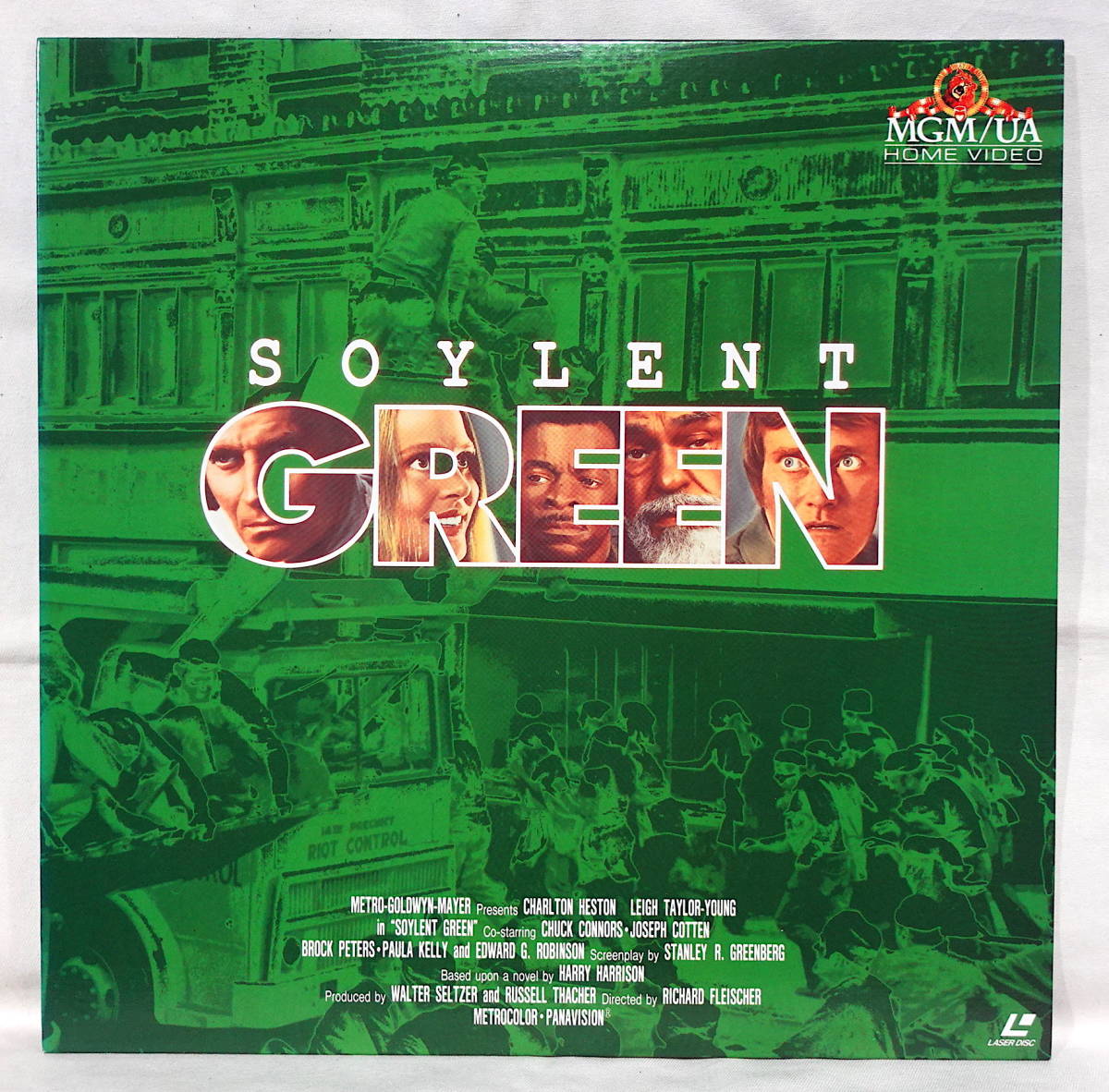 LD【ソイレント・グリーン】SOYLENT GREEN/1973年/チャールトン・ヘストン/SFホラー_画像1