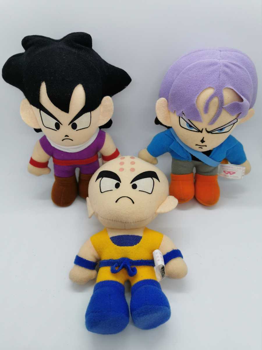 ヤフオク! - 送料510円～ ドラゴンボールZ ぬいぐるみ 3体セット