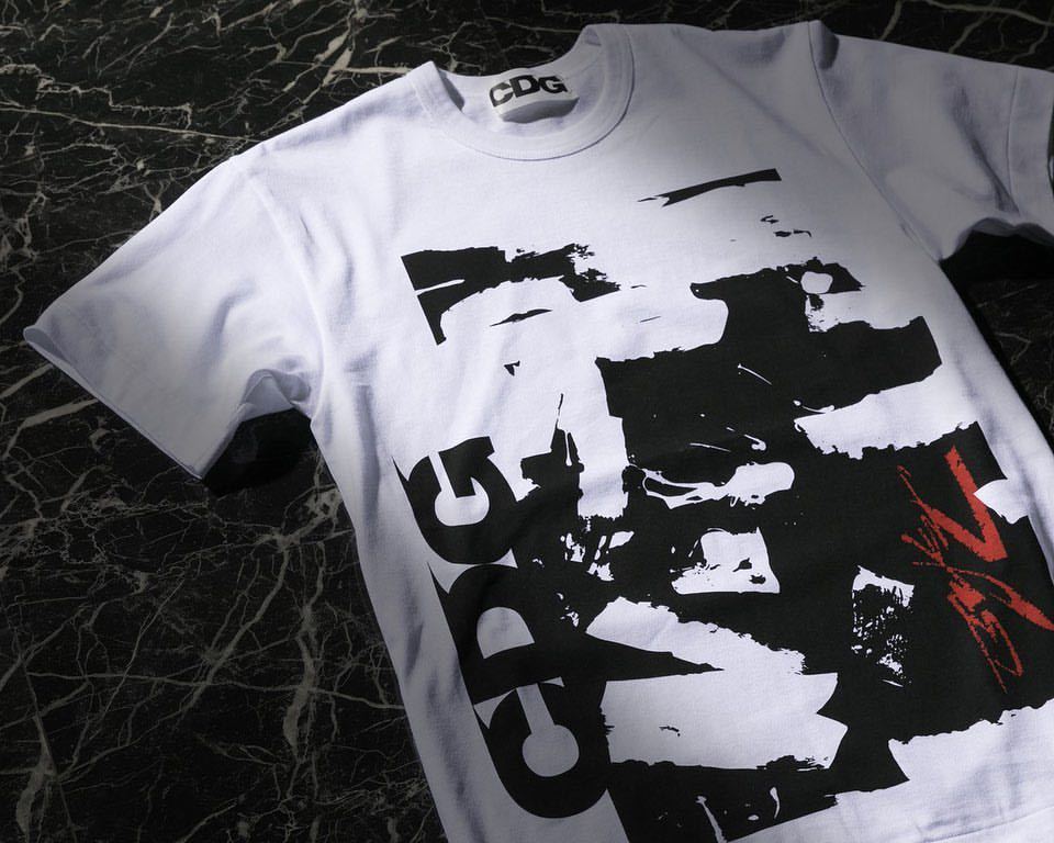 CDG × FUTURA 半袖Tシャツ Mサイズ COMME des GARCONS