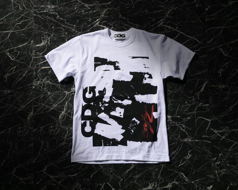 CDG × FUTURA 半袖Tシャツ Mサイズ COMME des GARCONS