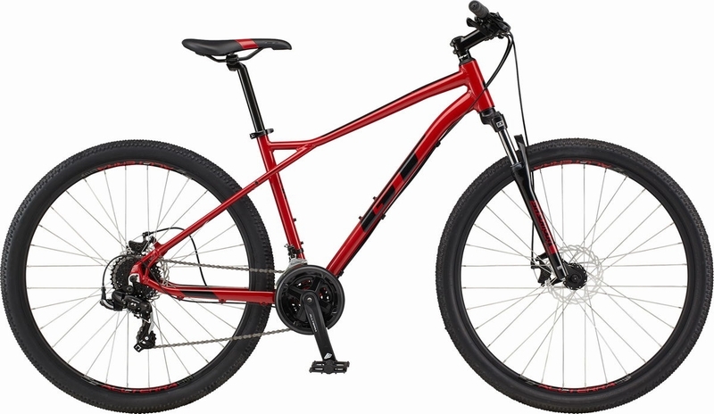 GT Aggressor Sport 27,5 дюйма MTB M размер Красный дисковый тормоз Новый Мгновенная доставка