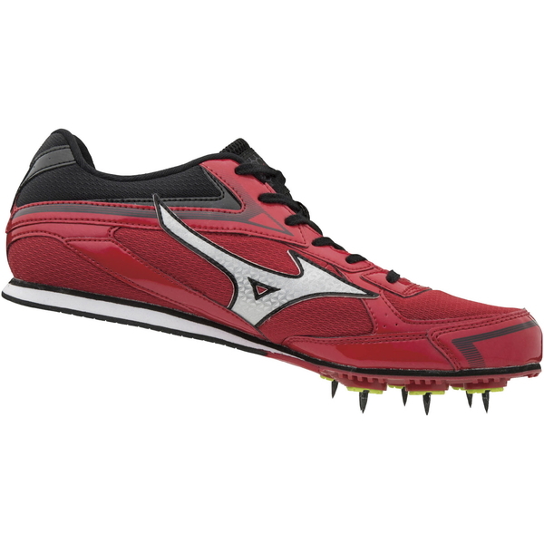  Mizuno Brave wing 3 land spike 28cm regular price 11000 jpy red red MIZUNO BRAVE WING 3 earth * all weather truck combined use all sorts kind eyes correspondence 