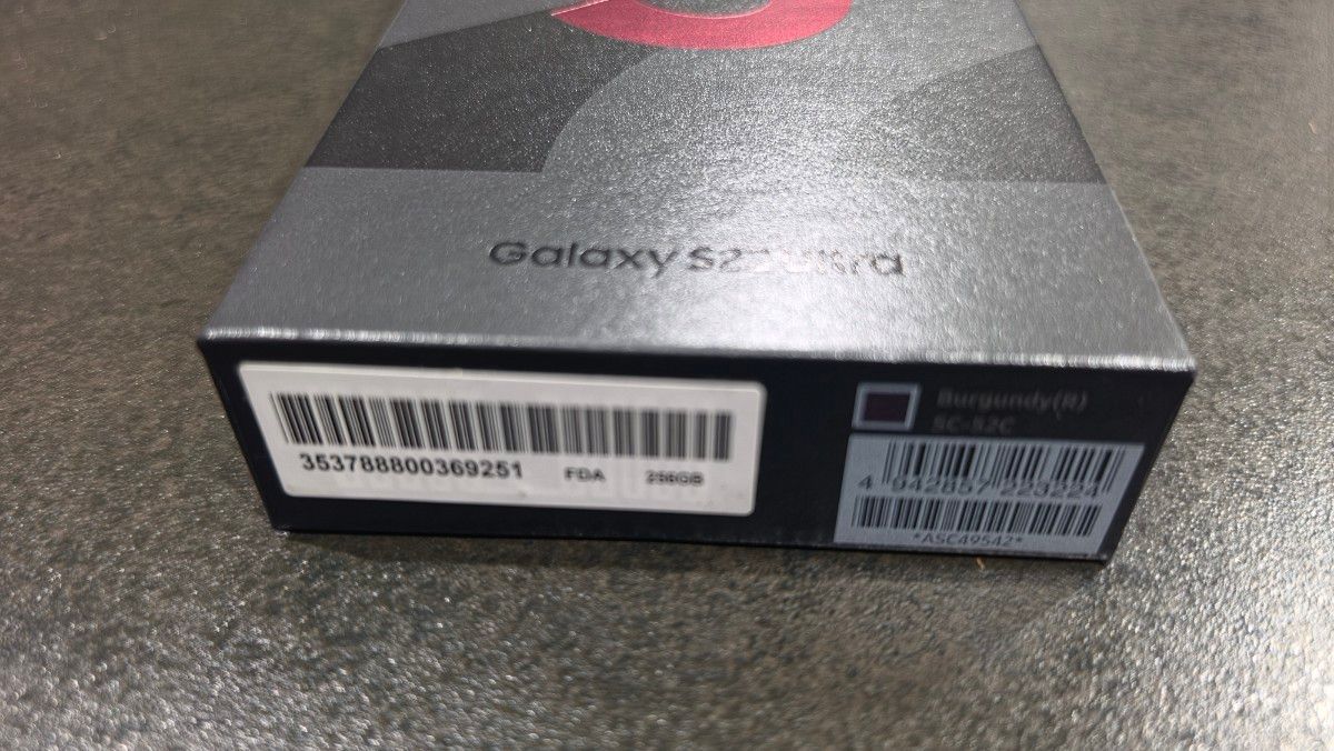 Galaxy S22 Ultra バーガンディ SC-52C docomo版 ジャンク｜Yahoo
