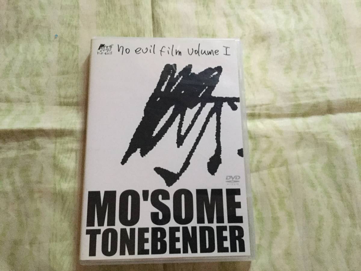 ★MO'SOME TONEBENDER DVD★no evil film volume 1/モーサム・トーンベンダー/_画像1