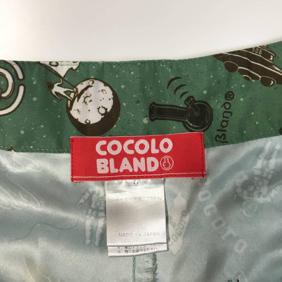 COCOLO BLAND ココロブランド スイムショーツ ハーフパンツ 総柄 M ボードショーツ ショートパンツ