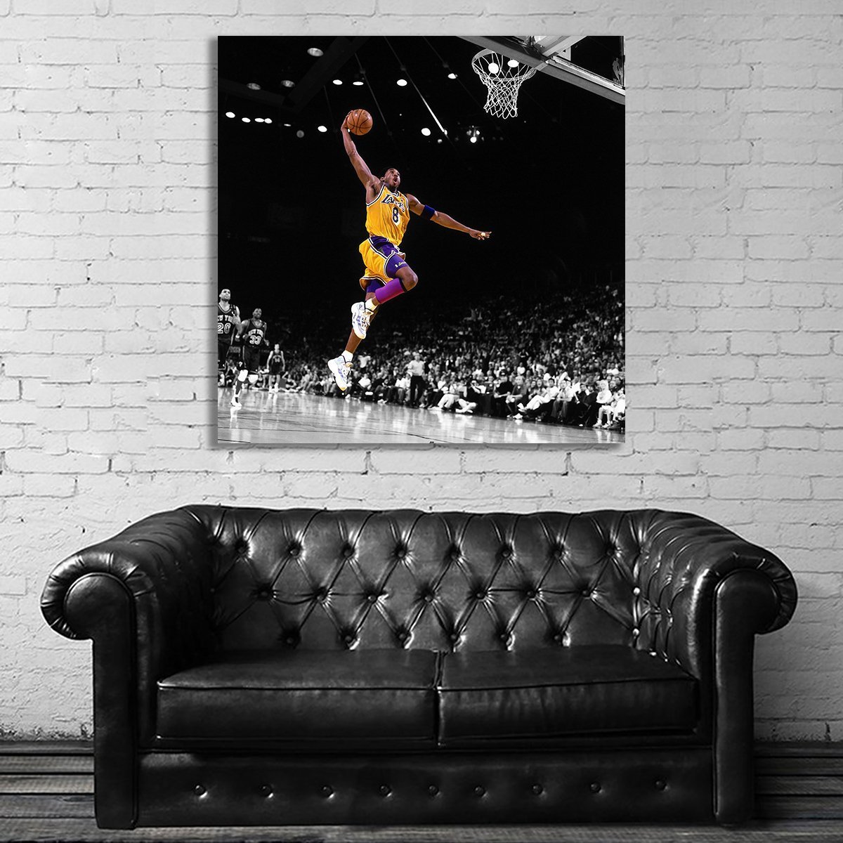 特集 コービー・ブライアント 特大 ポスター 100x100cm NBA レイカーズ