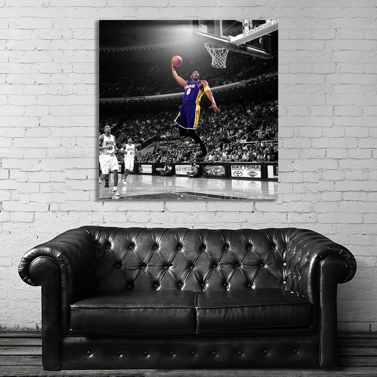 コービー・ブライアント 特大 ポスター 100x100cm NBA レイカーズ 写真