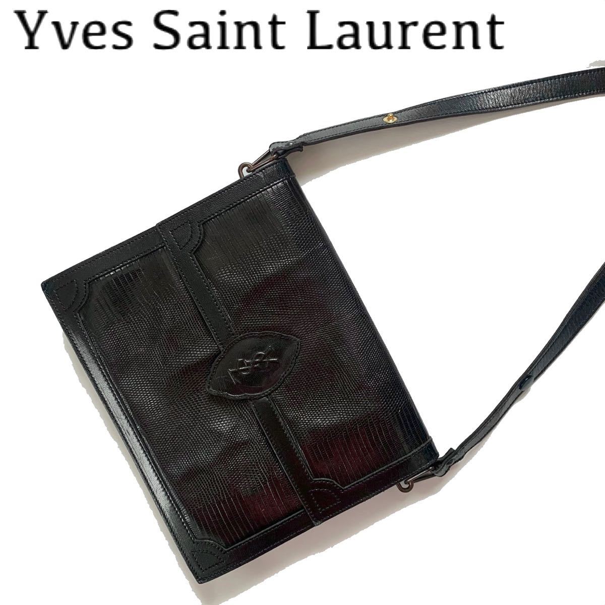送料無料】YvesSaintLaurent イブサンローラン 2way ショルダーバッグ