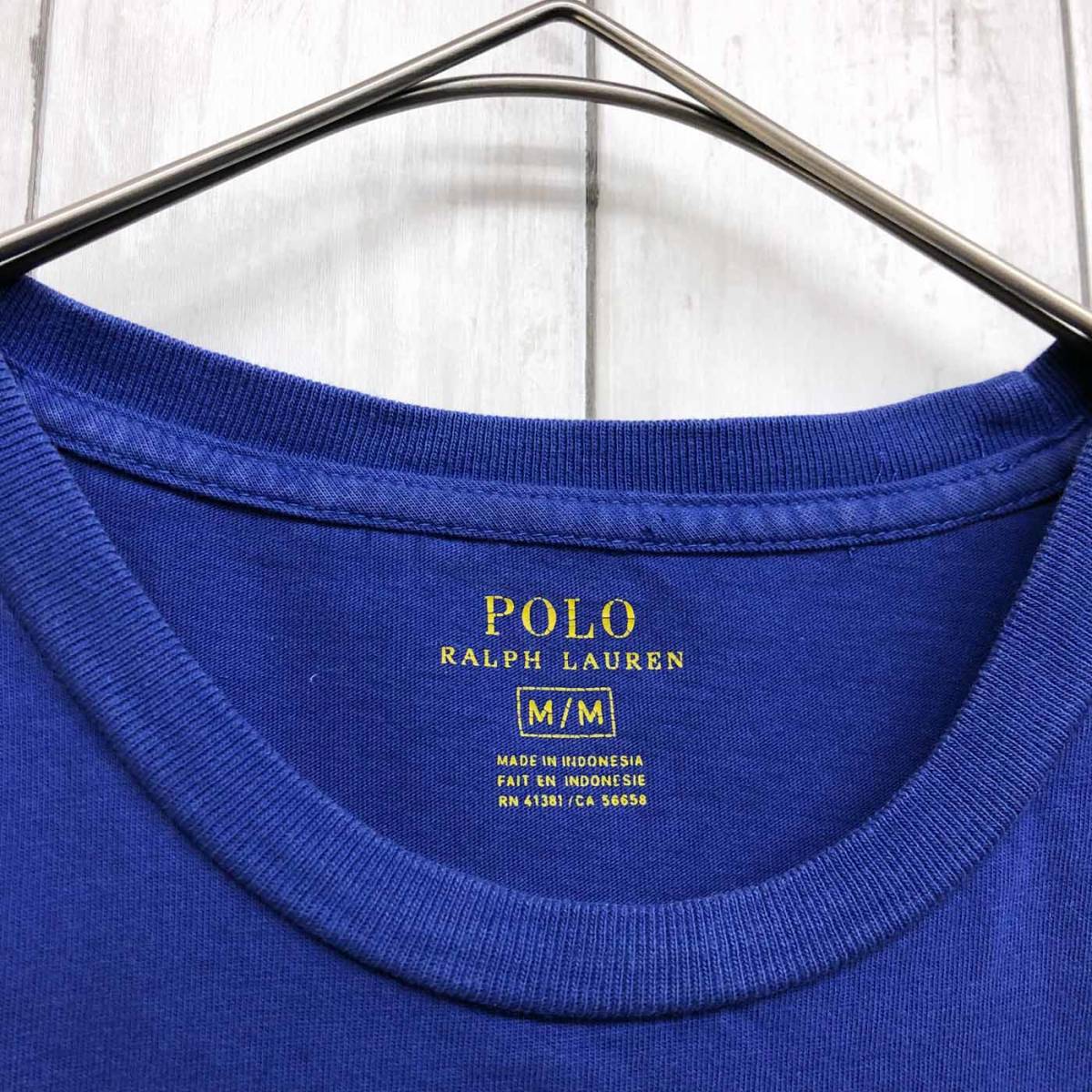 ラルフローレン POLO Ralph Lauren Polo 半袖シャツ メンズ ワンポイント Mサイズ 9-88_画像5