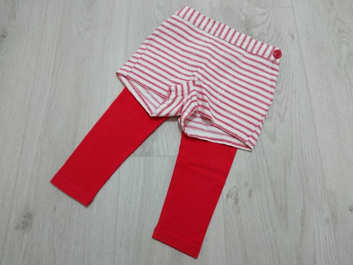 美品★babyGAP★ショートパンツ2点スパッツ1点セット★3歳100㎝★ベビーギャップ/2歳95㎝_画像3