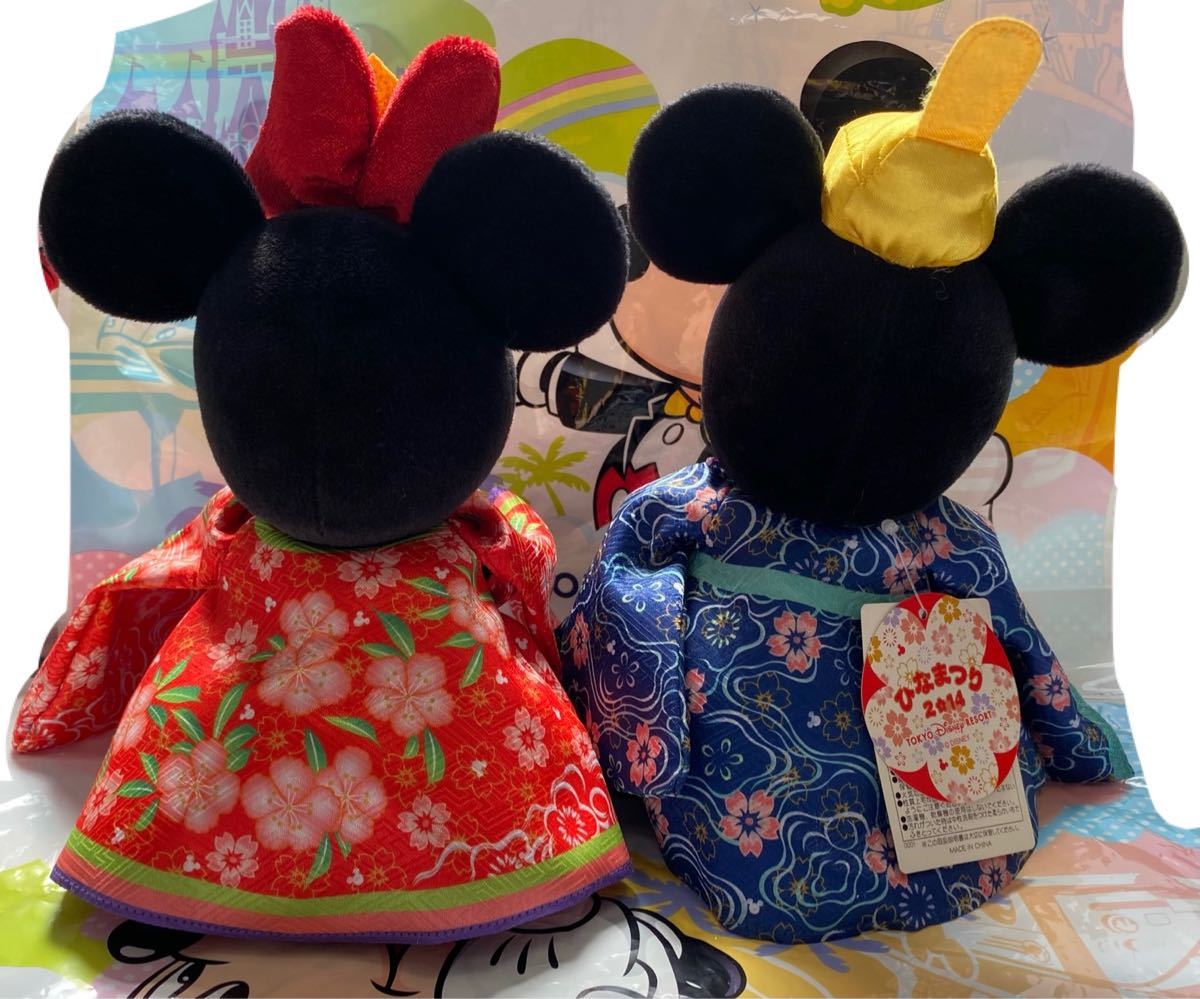 ディズニー TDR タグ付き ミッキーミニー ひなまつり 東京 ディズニー TDR タグ付き ミッキーミニー ひなまつり 東京