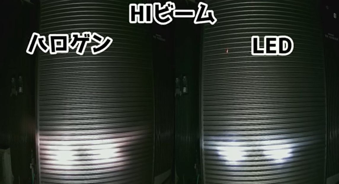 SUZUKI スズキ GSR400 BC-GK7DA LED H4 LEDヘッドライト Hi/Lo バルブ バイク用 1灯 ホワイト 交換用_画像3