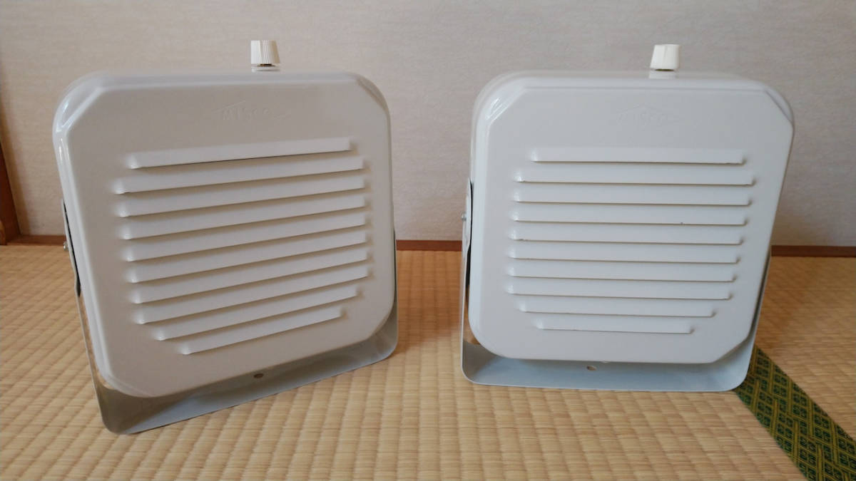 希少ヴィンテージ品】MISCO アイアン 8Ω スピーカー ホワイト 希少ヴィンテージ品】MISCO アイアン 8Ω スピーカー ホワイト