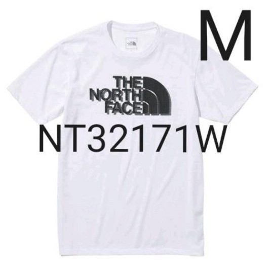 新品未使用 ノースフェイス ビッグロゴ Tシャツ NT32171W Mサイズ