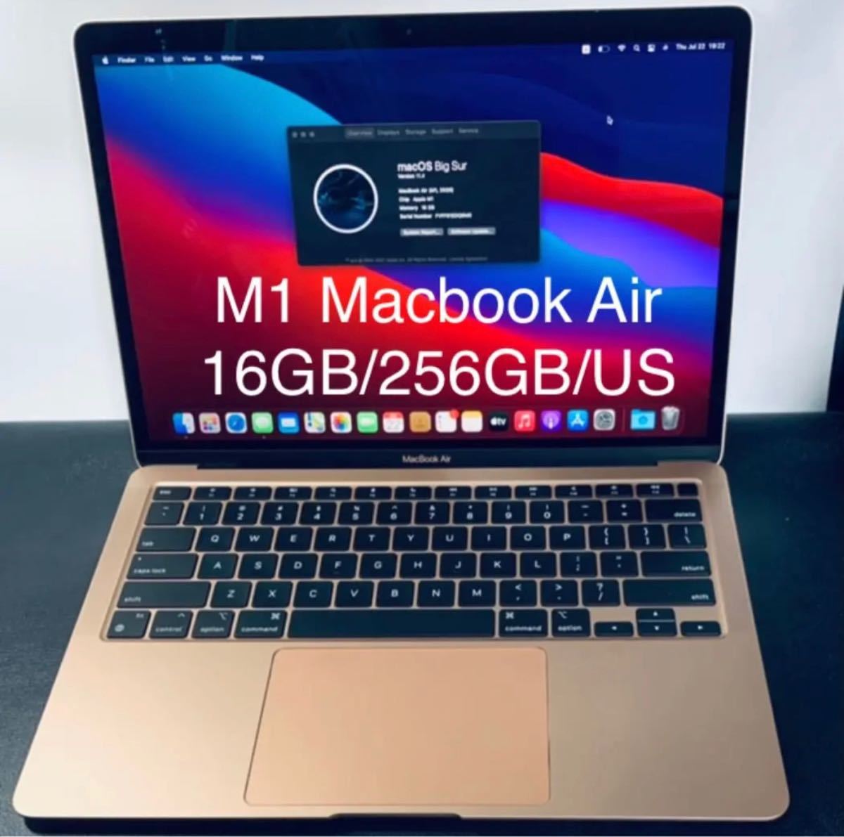 M1 MacBook Air/メモリ16GB/SSD256GB Yahoo!フリマ（旧）-