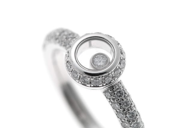 Chopard Chopard happy diamond ring white gold 750WG 1810285