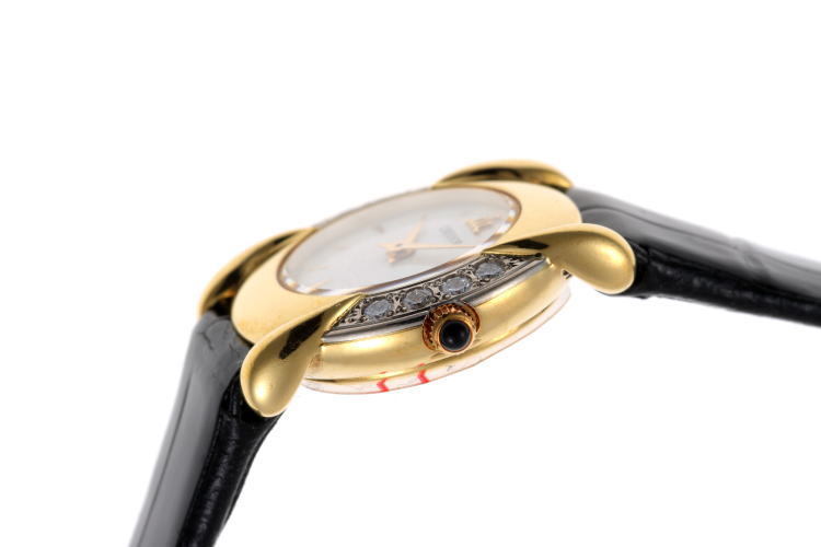 SEIKO セイコー クレドール ダイヤ クォーツ 1E70-0A40 K18YG